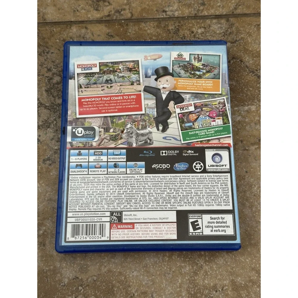 Monopoly Family Fun Pack - PlayStation 4 Standard Edition